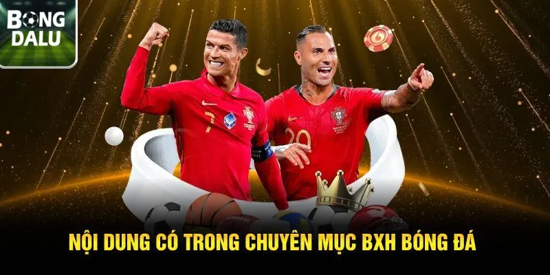 Nội dung có trong chuyên mục BXH bóng đá