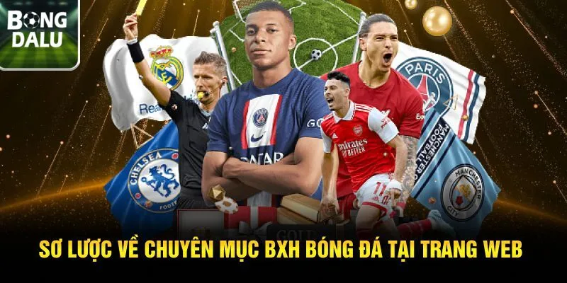 Sơ lược về chuyên mục BXH bóng đá tại trang web